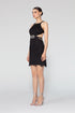 Mini Dress With Back Decollete